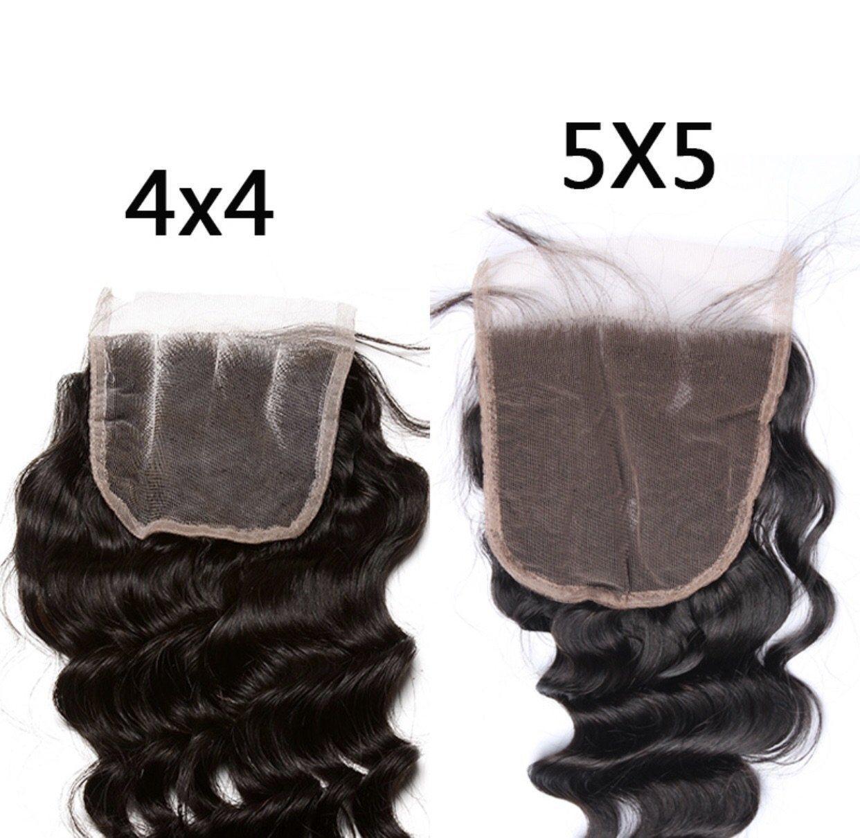 Versatile 5x5 HD Lace Closure - Invisible Blend for a Natural Look