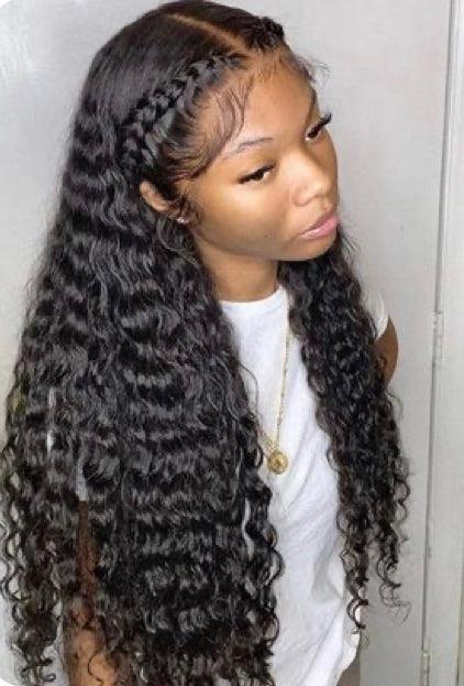 Hd Tropical Deep Wave Frontal 13x4 Wig - Foreign Strandz Hair Co.