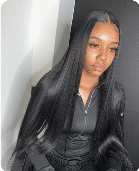 Mink Straight Frontal Wig - Foreign Strandz Hair Co.