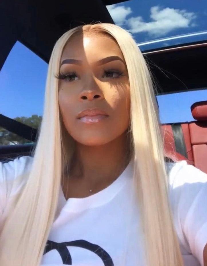Russian Blonde Lace Frontal Wig - Foreign Strandz Hair Co.
